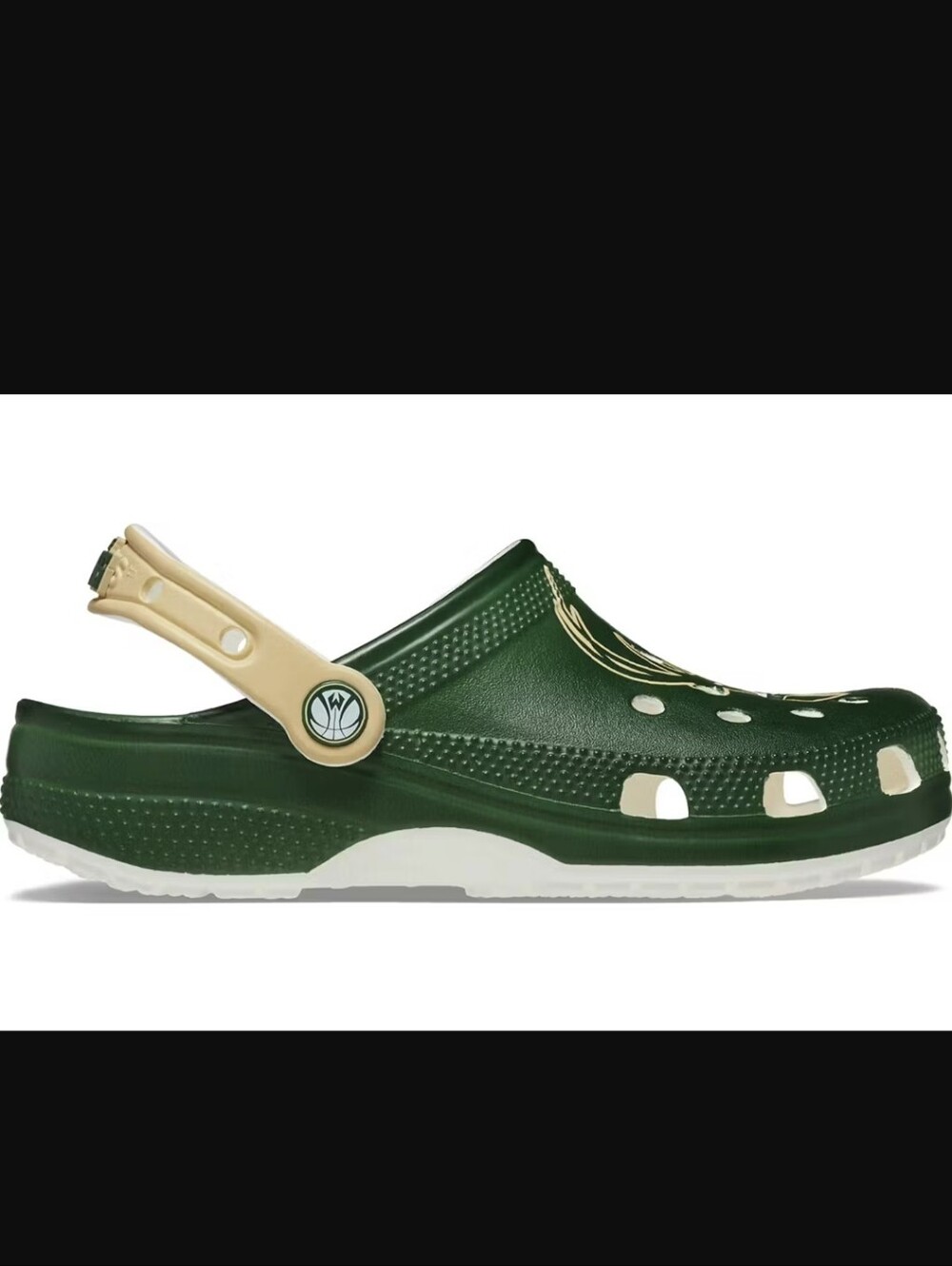 NBA x Crocs Classic Clog “Milwaukee Bucks” NWT